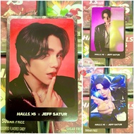 HALLS Card. XS x JEFF SATUR
