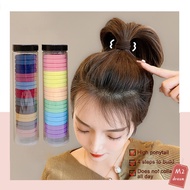 20 High Elasticity Bold Hair Rings Female Ponytail Rubber Band Tie Head Seamless Hair Ring Korean Ha