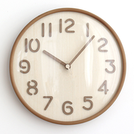 IIKKPP ส่งฟรี นาฬิกาแขวน seikoนาฬิกาแขวนผนังนาฬิกาแขวน۞ไม้เนื้อแข็งสไตล์ญี่ปุ่นนาฬิกาแขวนใบ้ห้องนอนน