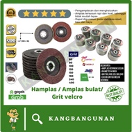 MATA Grit 400 4" inch FLAP DISC 100x16mm GRINDING BIT