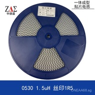 Surface-Mounted Integrated Inductor 0530 1.5UH 1R5 5*5*3MM High Power Shielded Power Inductor 2HV0