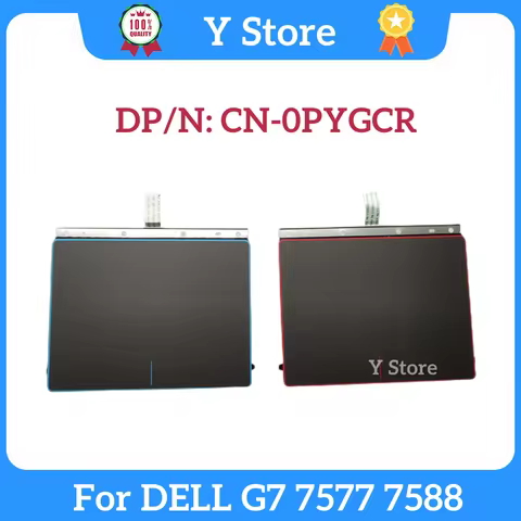 Y Store New Original For Dell G7 7577 7588 Touchpad Mouse Board With Cable PYGCR 0PYGCR 0F4KNV F4KNV