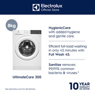 Electrolux 8.0kg Front Load Washing Machine - UltimateCare 300 EWF8024D3WC
