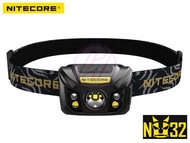 Nitecore NU32 550lm USB充電 白光/紅光/黃光 頭燈 香港行貨