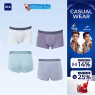 HLA Genuine Cotton Men's Underwear, Elastic, Breathable, Soft, Boxer Brief