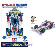 MAGNUM TAMIYA 95676 CYCLONE POLYCARBONATE BODY SPECIALMagnum (AR CHASSIS) FULLY COWLED MINI 4WD 30TH