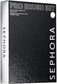 SEPHORA COLLECTION PRO 8-Piece Face &amp; Eye Brush Set