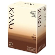 KANU - 韓國 雙重拿鐵 即沖咖啡 30包 平行進口 #新舊包裝隨機發貨 此日期或之前食用：2026年12月01日 或以後