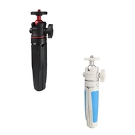 (NMXT) Mini Desktop Tripod Handheld Photography Bracket with Flexible Ball 1/4 Inch Screw Mount for