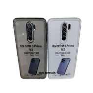 Space Gray Case for Redmi 9 / 9 Clear SoftcasePrime BlackBENING