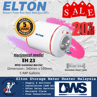 Elton EWH23R (EH-23) Storage Water Heater Malaysia - Elton 23 liters (23L) Horizontal Model | Elton 