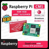 new official Raspberry Pi CM5 RAM16GB WIFI EMMC 16/32/64GB BCM2712 dual 4K+HDR CM5116000 CM5116032 C