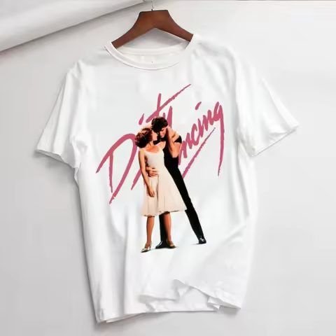 Dirty Dancing Women's T-Shirt Print Graphic T-Shirt 2025 Short Sleeve Top Women's Short Sleeve Summe