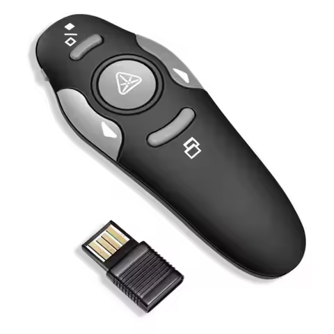 USB Control Powerpoint Smart Presenter Meeting Remote Presentation 2.4GHz Wireless Presenter Laser P