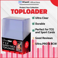 [VCARD] TOPLOADER. Various sizes and brands. BCW & Ultra.PRO 35pt, 130pt, 180pt, 260pt, 360pt.