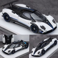 RM 1: 64 Pagani Zonda 1 of 1 Riviera Cyan Coast Alloy Car Model