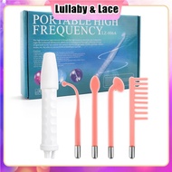 4in1 High Frequency Electrode Wand Electrotherapy Glass TubeBeauty Device Facial Therapy AcneRemover