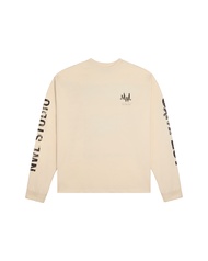 NWL TOUR Long Sleeve Cream / เสื้อยืดแขนยาว
