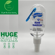 Total Clean Hand Sanitizer 50ml ; Kill 99.9% of Germs ; 75% Alcohol ; Rinse Free ; Quick Drying ; Gentle on skin