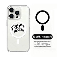 1P-Vic Phone Case Magnetic Clear Phone Case for iPhone 17 Air 16e 16 Pro Max 15 14 13 12 11