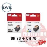 READY STOCK BH70 Black / CH70 Color CANON PRINTER HEAD for G1020 G2020 G3020 G3060 G5070 G6070 G7070