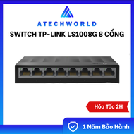 Bộ Chia Mạng Switch TP-Link LS1008G Để Bàn 8 Cổng 10/100/1000Mbps - Hàng Chính Hãng - BH 1 Năm - Có