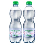 Montana Alps Naturally Alkaline Still Mineral Water - pH8 - (02 x 500ml Bottle) Sweden
