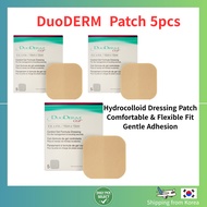[DuoDERM] CGF Hydrocolloid Dressing Patch 5pcs Skin Care Band Comfortable Adhesive