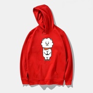 Line BTS BT21 RJ BT 21 Bangtan Sweater Jumper Hoodie Jacket