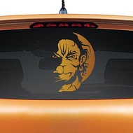 Vayuputhra Hanuman Car Sticker Copper Colour Reflective Vinyl/ Hanuman Car sticker for window