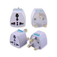 Universal 3 Pin Plug Adaptor 2 Pin US EU Multi Pin To 3 Pin UK