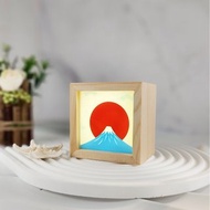 富士山 / 日系 / 木製手工燈箱