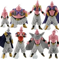 Dragon Ball Z 8 Models Demon Buuu Figure Full Form One Set Desktop Chassis Scenery Decoration Model 