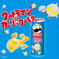 ULTRA MAN 咸蛋超人 60周年記念 × PRINGLES登場！ ( 咸蛋超人 x 蒜蓉牛油味 )  薯片 | 平行進口