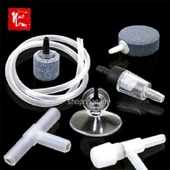 Silicone flexible pipe accessories for oxygen water, pipe connectors, glass suction cups for fish ta