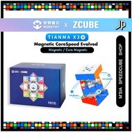 [JPEARLY] Zcube x Moretry Tianma X3+ / Magnetic & Core Magnetic / Speedcube 3x3 Cube Puzzle