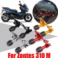 For Zontes M 310 M 310M M310 ZT310-M Motorcycle Accessories Muffler Falling Protection Exhaust Slider Anti Crash Pad Pro