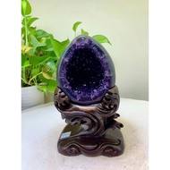Best Choice for Uruguay Amethyst Dinosaur Eggs 3.0kg Height 26 Width 14 Collectibles with High-End S