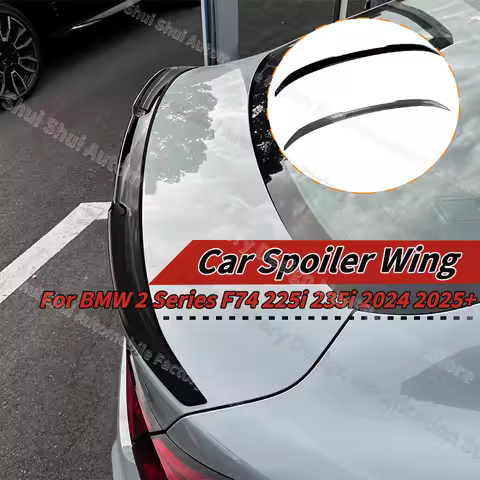 Rear Trunk Lip for BMW 2 Series F74 225i 235i 2024 2025+ Car Tail Fin Spoiler Wing Guard Board Lid E