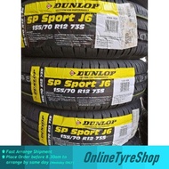 155/70/12 Dunlop SP Sport J6 Tyre Tayar