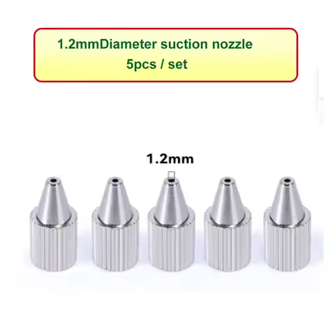 5pcs/Set Suction Nozzle Use for YIHUA 929D-V Electric Soldering Iron Tin Sucker Device 1.2mm Or 1.0m