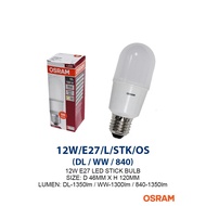 1PC GENUINE OSRAM LED VALUE STICK BULB 12W / 15W E27 220-240V