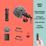 BOYA BY-MM1 Professional Mobile Camera Noise Reduction Microphone Live Recording Pointing Microphone Vlog Shooting and Receiving Microphone