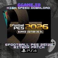 EFOOTBALL PES 2026 PS4 HEN - BitBox Patch 2026 Summer Edition