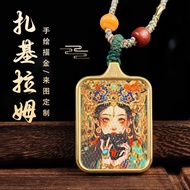 Zodiac Gold Thangka Pendant Puxian Bodhisattva Pendant Puxian Bodhisattva Benrba0402my20251019