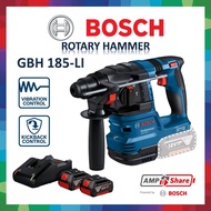 BOSCH GBH 185-LI (New Model) Cordless Rotary Hammer SDS Plus BRUSHLESS / 18V Hammer Drill GBH 185 LI / GBH185LI