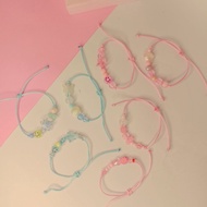 Drawstring Bead Bracelet || Cute Bead Bracelet | Beaded string bracelet