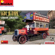 MiniArt 38021 LGOC B-Type London Omnibus 1/35 Bus Model