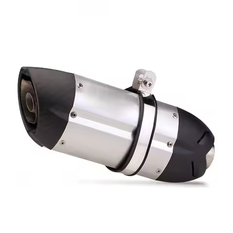 SXLL 51Mm Universal Motorcycle Exhaust Retrofit silenciador Tube for Z250 R3 MT07 ZX6R Mt15 CBR500R 