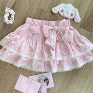 ALJ Hot-selling Hot-selling Sweet Cute Preppy Style One Set Stitching Printed Short-Sleeved Lace-Up 